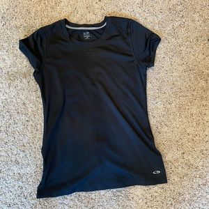 Another good ol reliable workout shirt with a cutout in the back